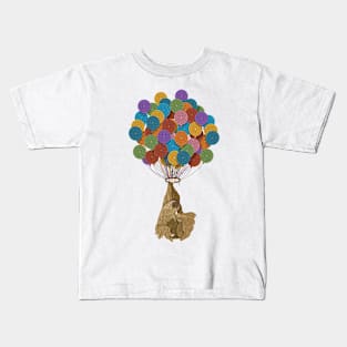 Birthday Sloth Kids T-Shirt